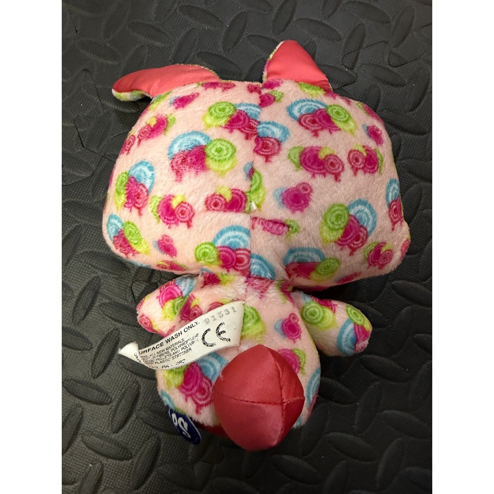 Hasbro Littlest Pet Shop Happiest Bunny Pink Plush‎ Stuffed Animal LPS Rabbit - Picture 6 of 8